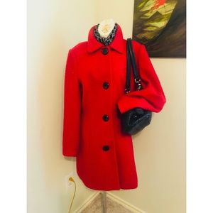 Red Maggy London Peacoat